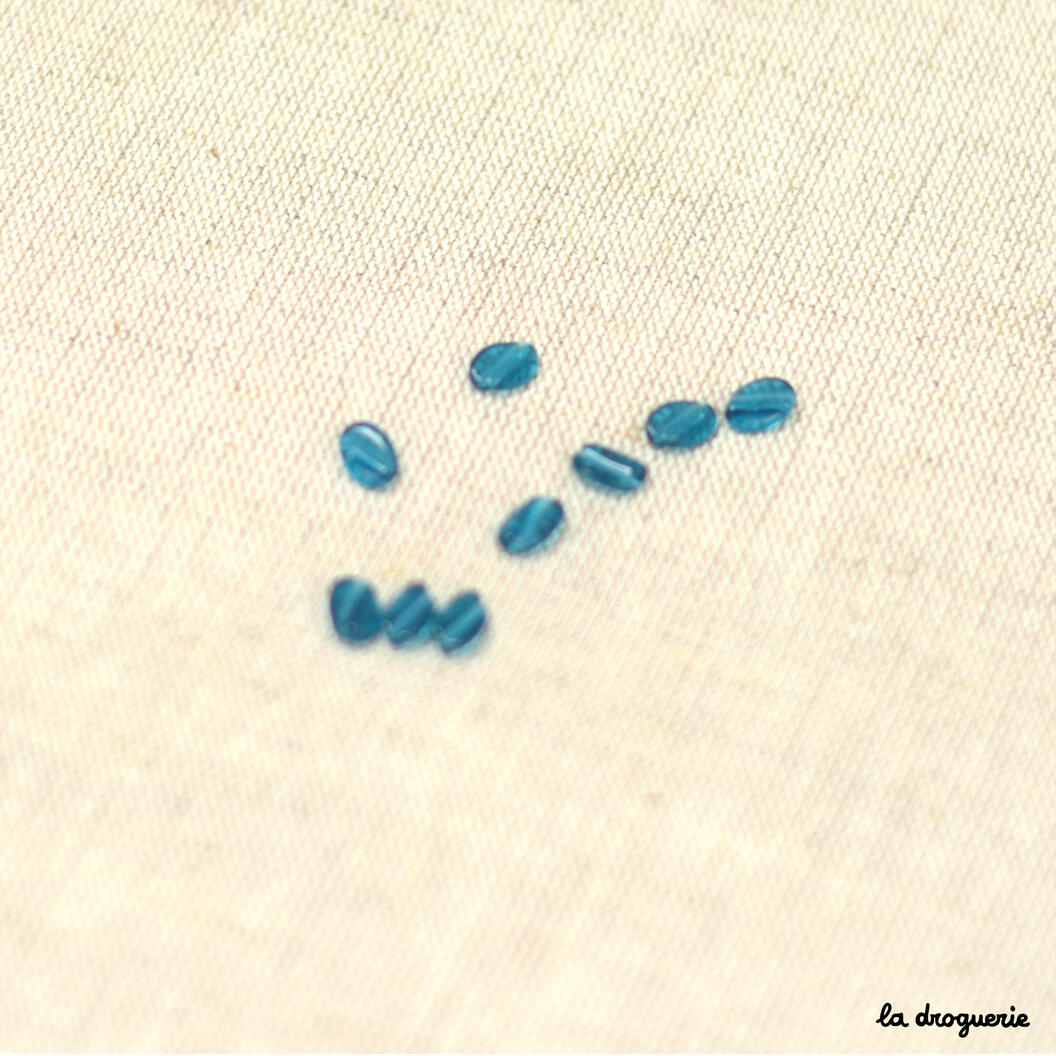 Perle Cellophane diamant  15 à 12 mm - La Droguerie