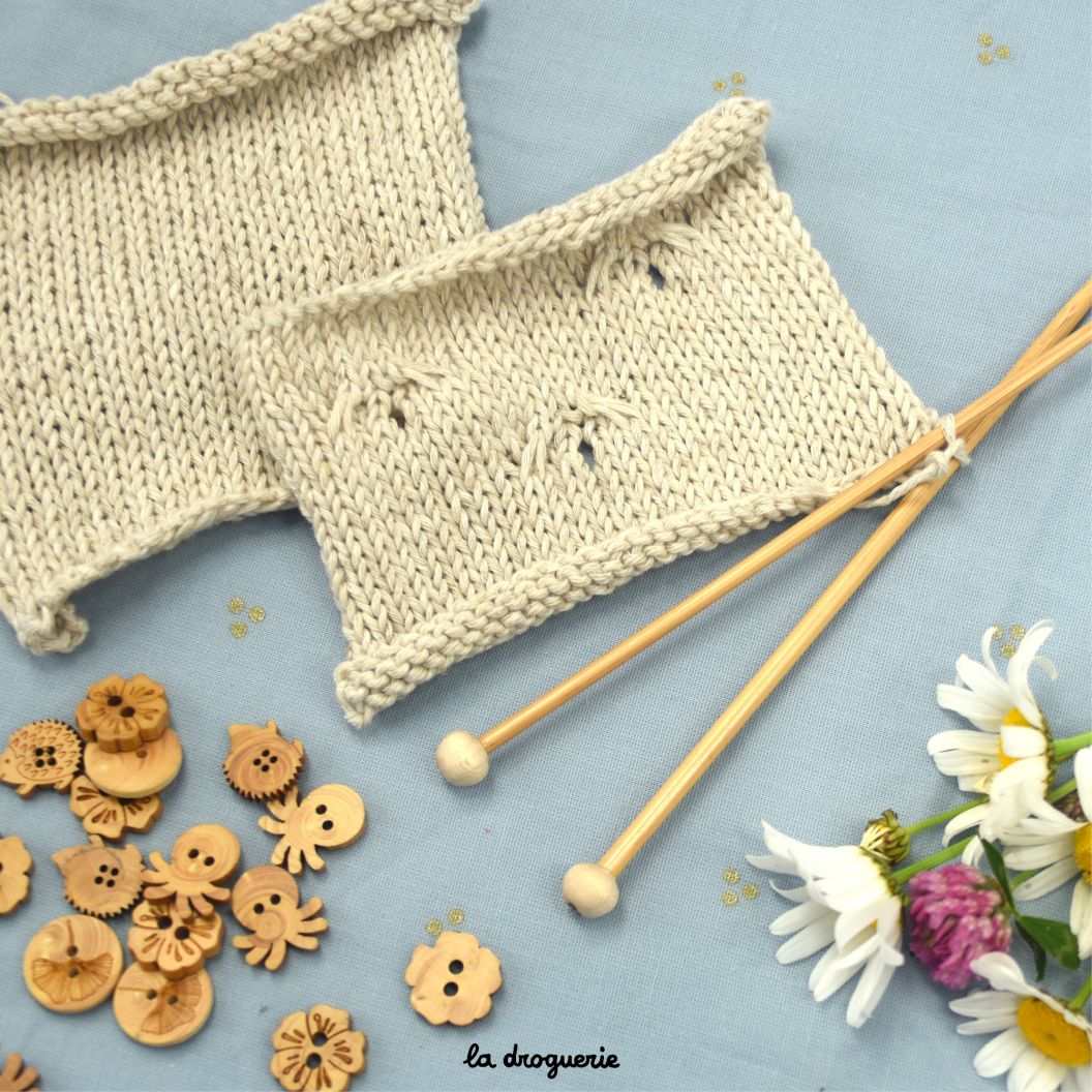 Laine à tricoter avec des aiguilles à tricoter de 10 à 12 mm. - acheter de  la laine à
