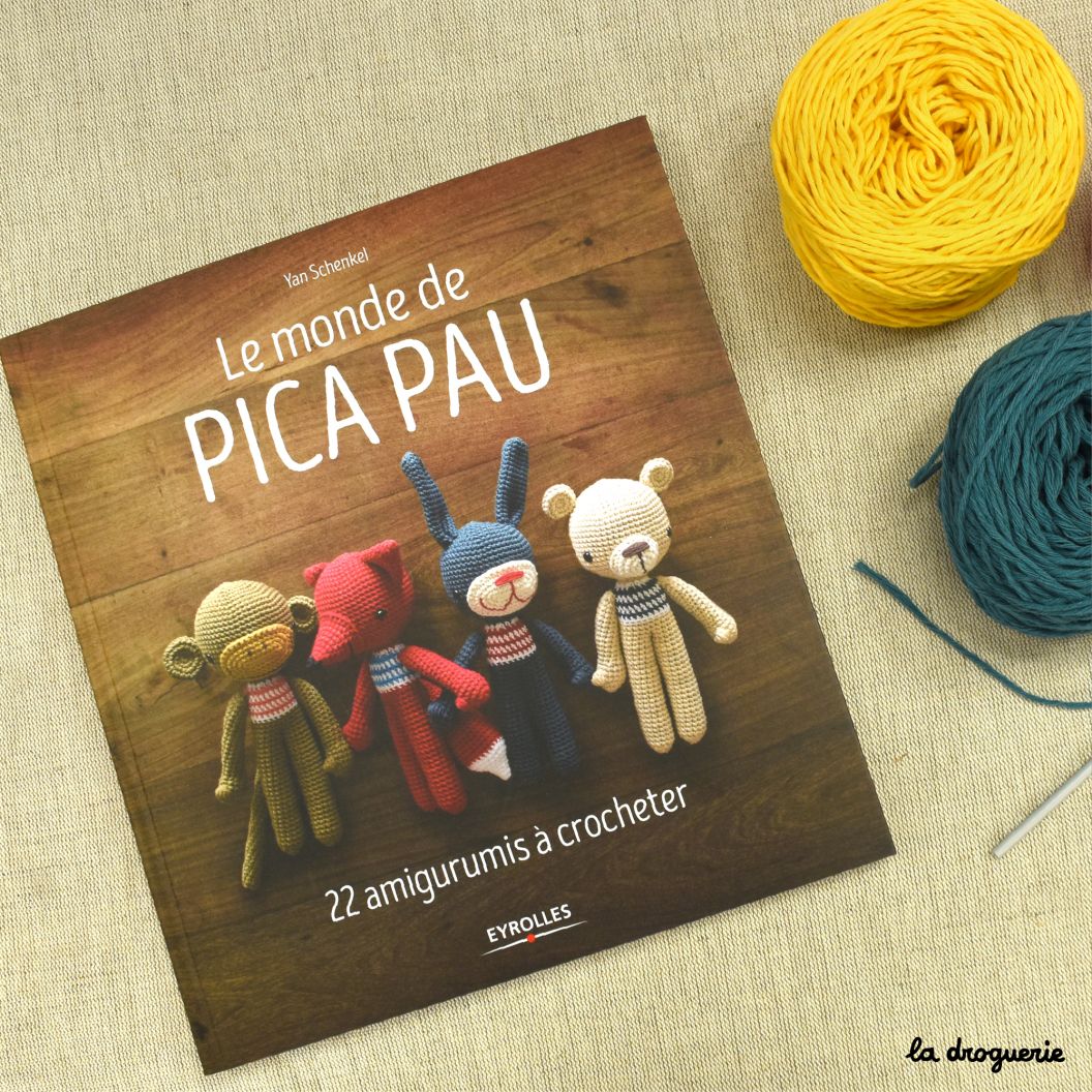 Livre amigurumis au crochet : Les amis de Pica Pau