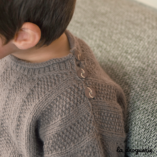 Le pull enfant Boulevard des Batignolles version garçon - La